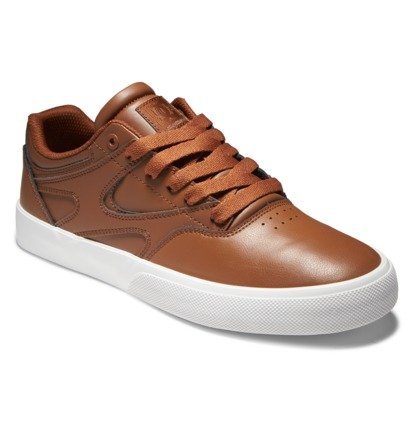 SOULIER DC KALIS VULC LEATHER BROWN 5 0 Boardshop